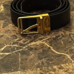 Dior Black and Gold Women's Belt